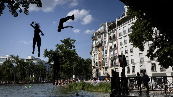 Nager dans le Canal Saint-Martin, est-ce bien raisonnable ?