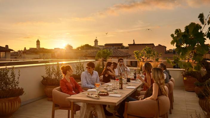 Rome : 10 hôtels avec rooftop au sommet de la Ville éternelle