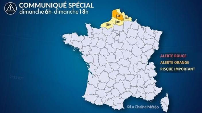 Chaine France 3 Nord Pas De Calais Orange Tempête Ellen : le Pas-de-Calais en alerte orange