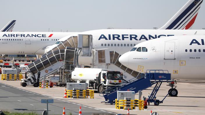 Un avion d'Air France endommagé par des tirs au Congo-Brazzaville