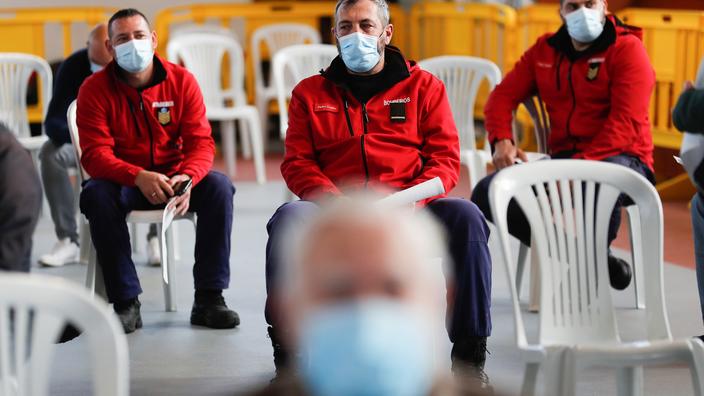 French caregivers in reinforcement in a Portuguese hospital