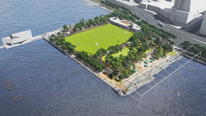 green light for Manhattan’s first public beach