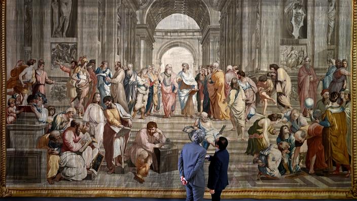 Paris Athènes Naissance De La Grèce Moderne "L'école d'Athènes": Quand Raphael voyage de Paris à Athènes - MATHEZ