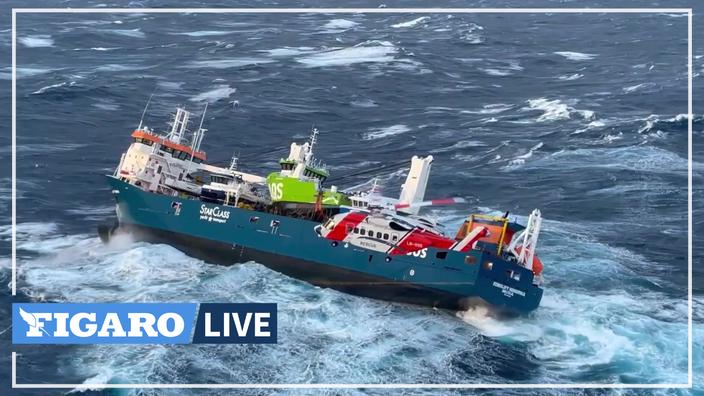 Det nederlandske frakteskipet driver, ubemannet og ubemannet, i Norskehavet