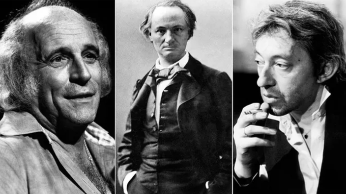 Jean Louis Murat Charles Et Léo Les Fleurs Du Mal Bicentenaire de Baudelaire : quand Ferré et Gainsbourg chantaient le poète