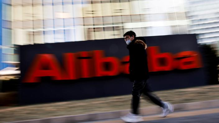 Alibaba minimizes its giant fine, the action soars