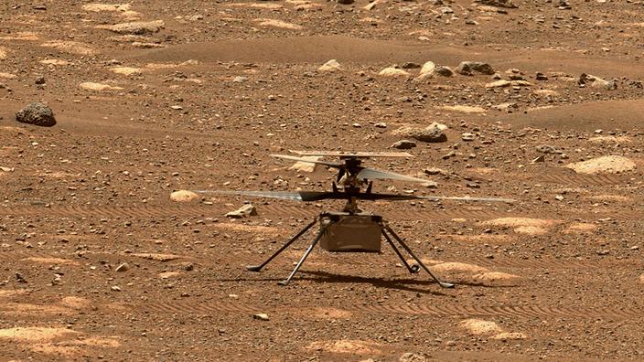 Photo of Fallo técnico antes del cuarto vuelo del helicóptero Ingenuity en Marte