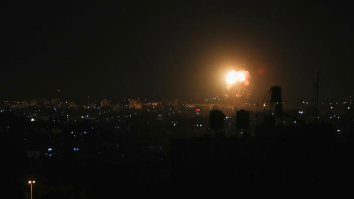 New Israeli strikes in the Gaza Strip