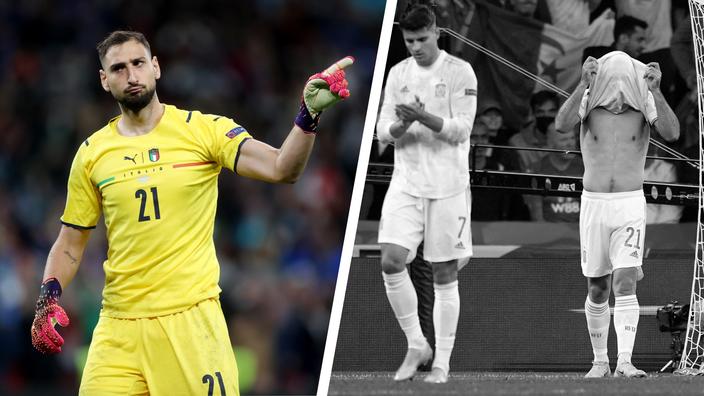 Tops/flops Italie-Espagne : Donnarumma solide au poste, Oyarzabal a tout rat&eacute;