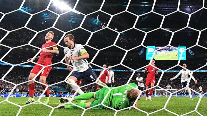 Euro : le penalty (controvers&eacute;) de Kane qui a fait chavirer Wembley et tout un peuple en vid&eacute;o
