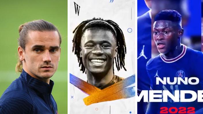 Griezmann, Camavinga, Nuno Mendes … the most recent transfers from the switch window