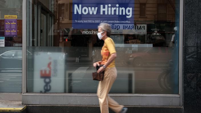 weekly jobless claims are falling again