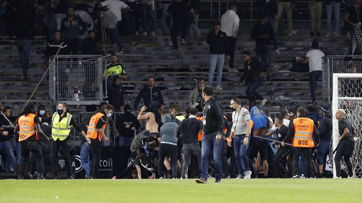 a closed stand in Angers, no travel for OM supporters