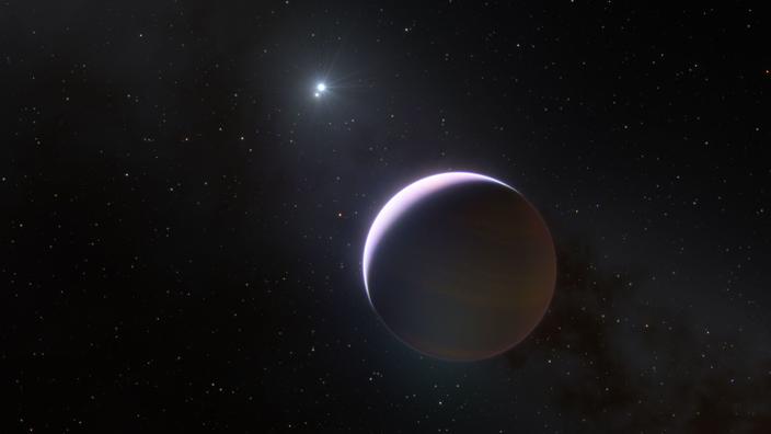 Photo of Un planeta gigante identificado alrededor de un par de estrellas muy masivas.