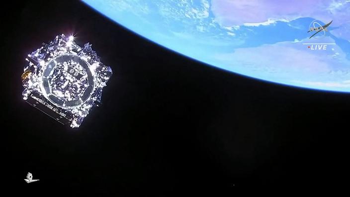 Photo of Se desplegó el escudo térmico del telescopio James Webb, un paso crucial en la misión