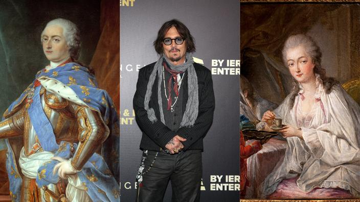 Maïwenn makes Johnny Depp her future Louis XV for La Favorite