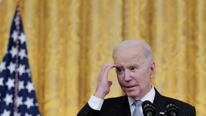 La AVC d’un sénateur américain se reunió en péril les réformes de Biden
