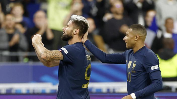 Avec un duo Mbappé-Giroud de feu, les Bleus retrouvent le sourire