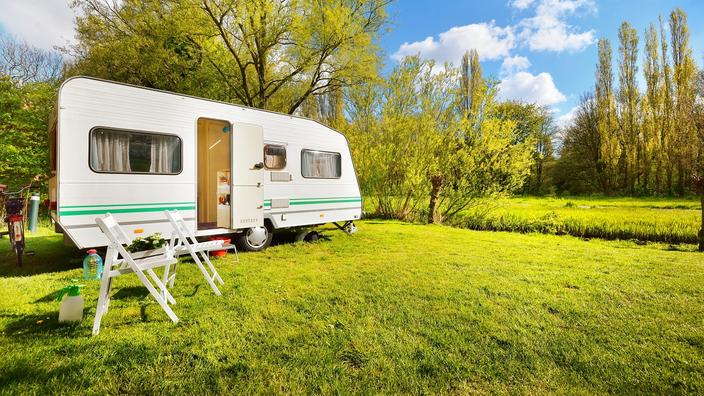 Peut-on installer une caravane ou un mobile-home dans son jardin