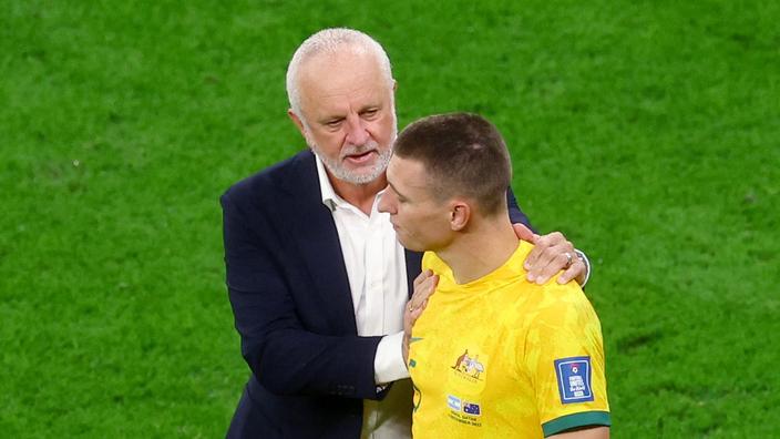 Coupe du monde : Arnold, l'entraîneur australien, se dit «fier» mais ...