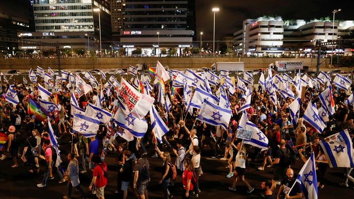 Nouvelles Manifestations Contre La Réforme Judiciaire En Israël 5269