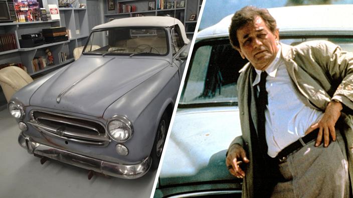 Columbo : nous avons retrouvé la légendaire Peugeot 403 de Peter Falk ...