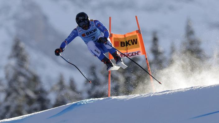 Ski Alpin : Cyprien Sarrazin S’impose Sur Le Super G De Wengen