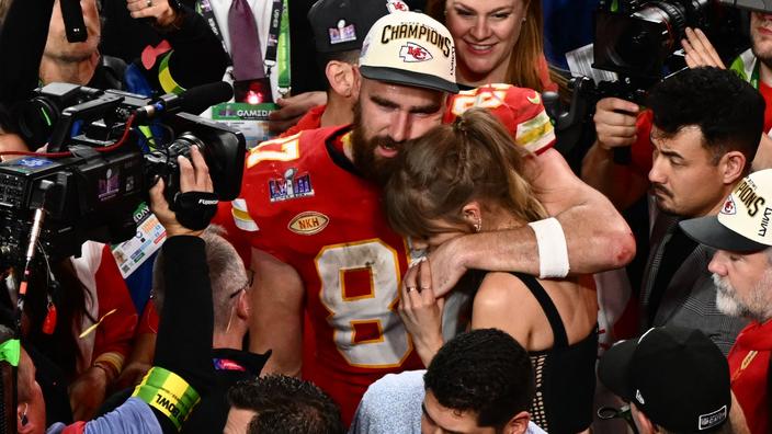 NFL: la star Travis Kelce, compagnon de Taylor Swift, prolonge avec les Chiefs