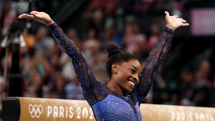 Jo Gymnastique Phénoménale Simone Biles Titrée Au Concours Général