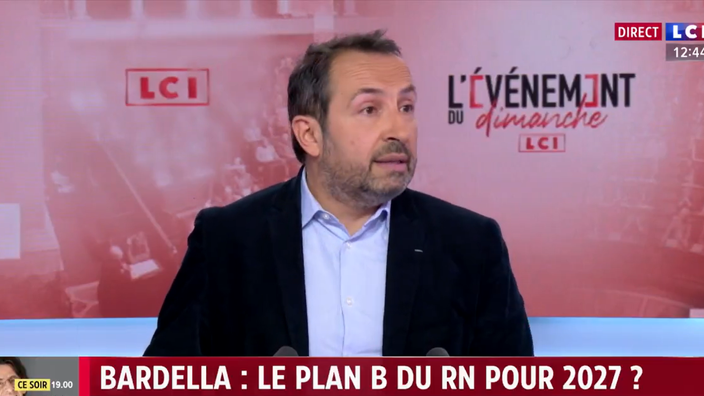 Marine Le Pen lors de sa dernière sortie publique