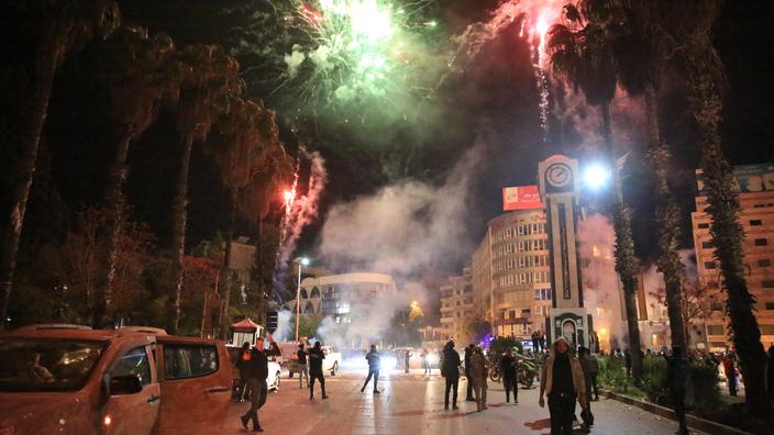 Tirs En L’air, Feux D’artifice... La Syrie En Liesse Après La Chute Du ...