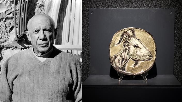 Une collection de sept céramiques inédites de Picasso aux enchères