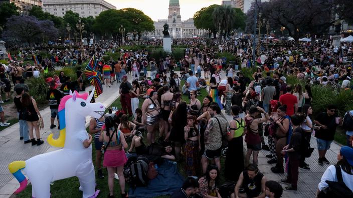 Argentine: une Marche des fiertés contre les politiques de Javier Milei