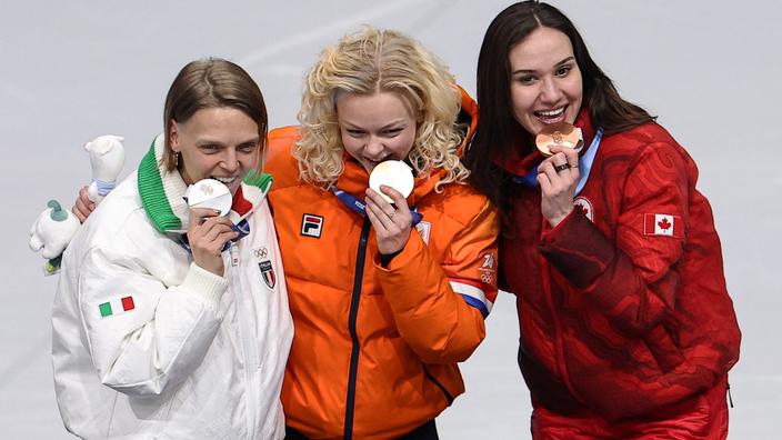 JO 2026 : les Pays-Bas réalisent un doublé en short-track, l’Italienne ...