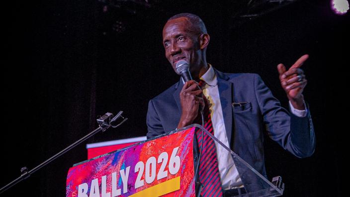 Bally Bagayoko, nouveau maire LFI de Saint-Denis (Seine-Saint-Denis).
