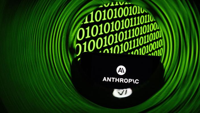 Le logo d’Anthropic.