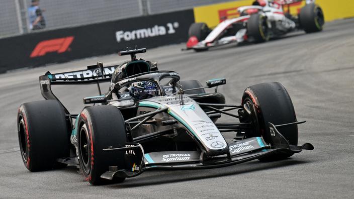 Formule 1 : George Russell le plus rapide des essais libres à Singapour
