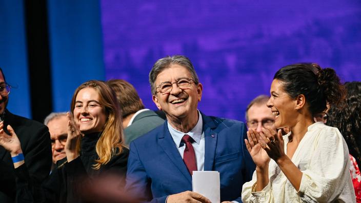 Luc Adrien En Auvergne, Jean-Luc Mélenchon se fait le porte-voix de la colère lycéenne