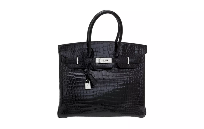 Le tout premier sac Birkin d'Hermès va être exposé à Londres