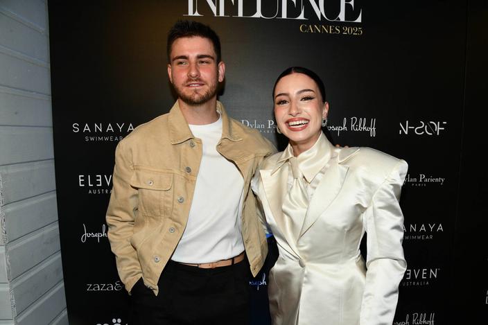Festival de Cannes 2025 : Lénie radieuse, elle retrouve un autre de ses  camarades de Star Academy