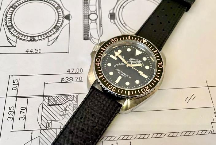 Jacques Banch JB200, le retour de la montre de plongée marsellase