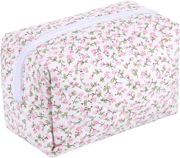 Lot De 3 Trousses De Maquillage Matelassées Coton Noir - Organisateur - Neuf