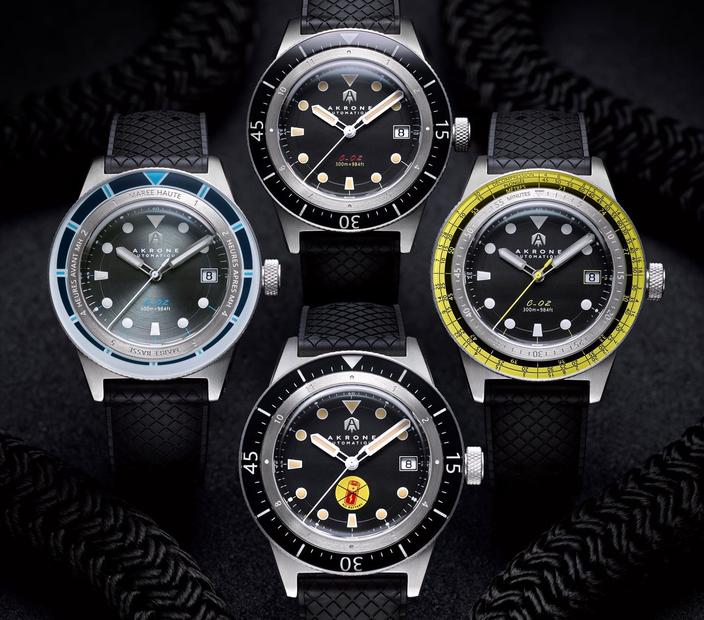 Akrone C 02 H ritage La Plus Fran aise Des Montres De Plong e