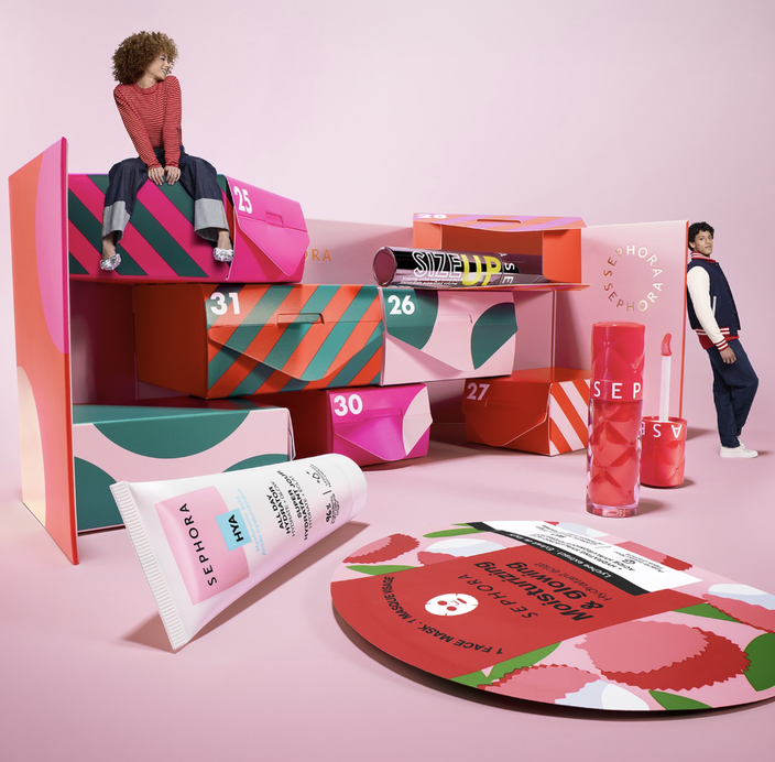 Calendrier De L'Avent 2025 Sephora Favorites - Coffret De Produits Beauté, Neuf, Multicouleur, Origine France