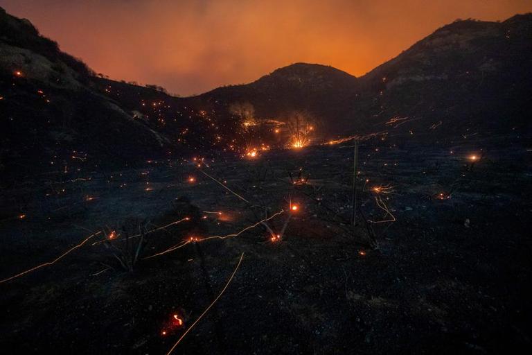 Les incendies à Los Angeles.