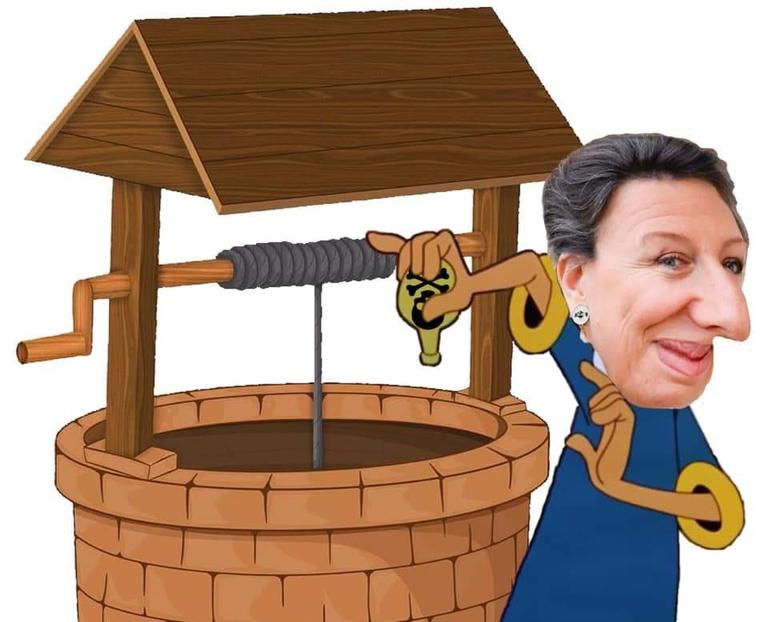 Caricature à caractère antisémite d'Agnès Buzyn.