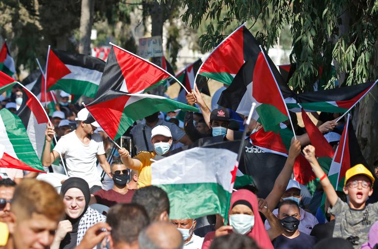 2000 Palestiniens étaient présents.