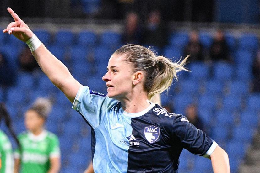 Foot féminin : les Havraises gagnent leur premier match de la saison face à Saint-Étienne et ne sont plus relégables