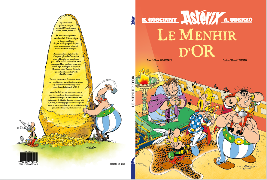 Sortie D Un Album Meconnu D Asterix Et Obelix