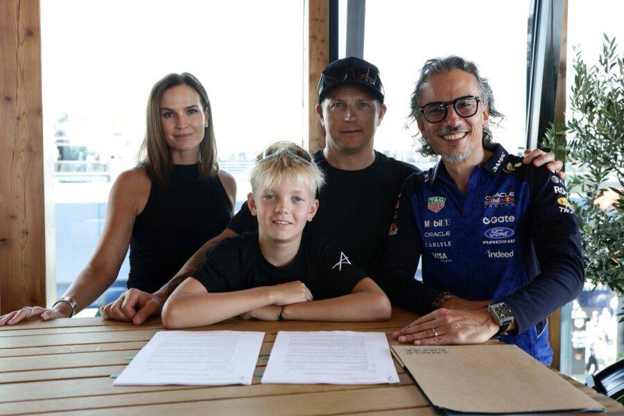 Formule 1 : Red Bull recrute le fils de Kimi Räikkönen… âgé de 11 ans